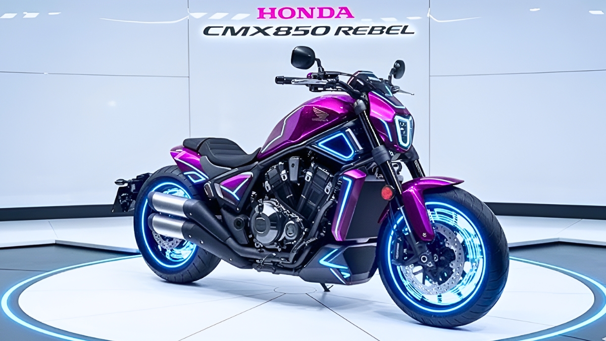 Honda CMX850 Rebel: Cruiser Moderna con Diseño Minimalista y Motor Potente para Conducción Cómoda
