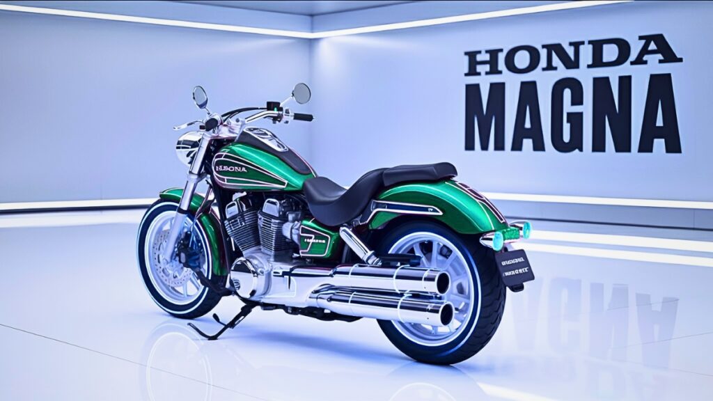 Honda Magna Concepto V4: Cruiser Clásica con Diseño Moderno y Potencia Inspirada en el Legendario Motor V4