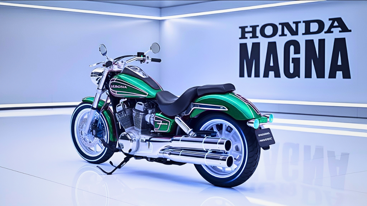 Honda Magna Concepto V4: Cruiser Clásica con Diseño Moderno y Potencia Inspirada en el Legendario Motor V4