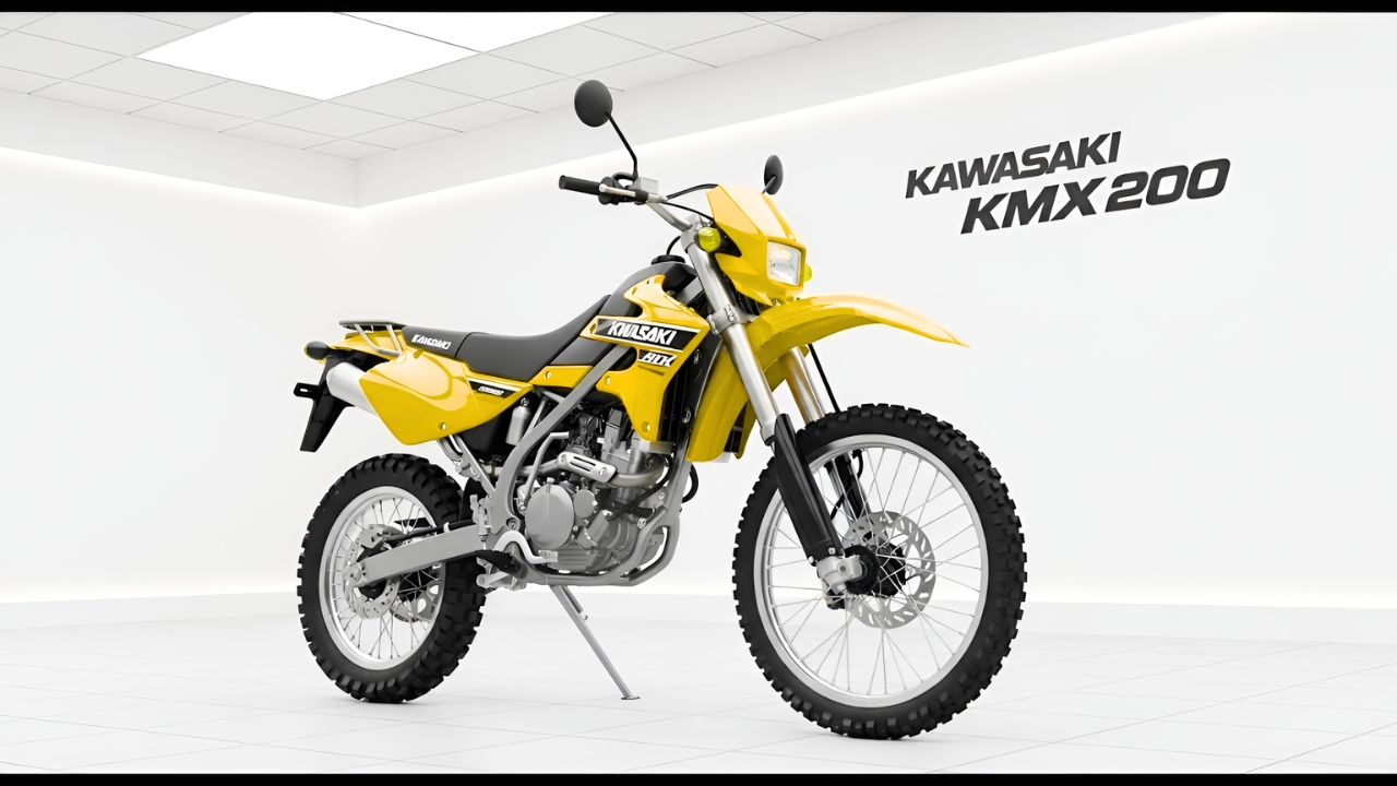 Kawasaki KMX 200 2026: Moto Todo Terreno Ligera, Resistente y Lista para la Aventura