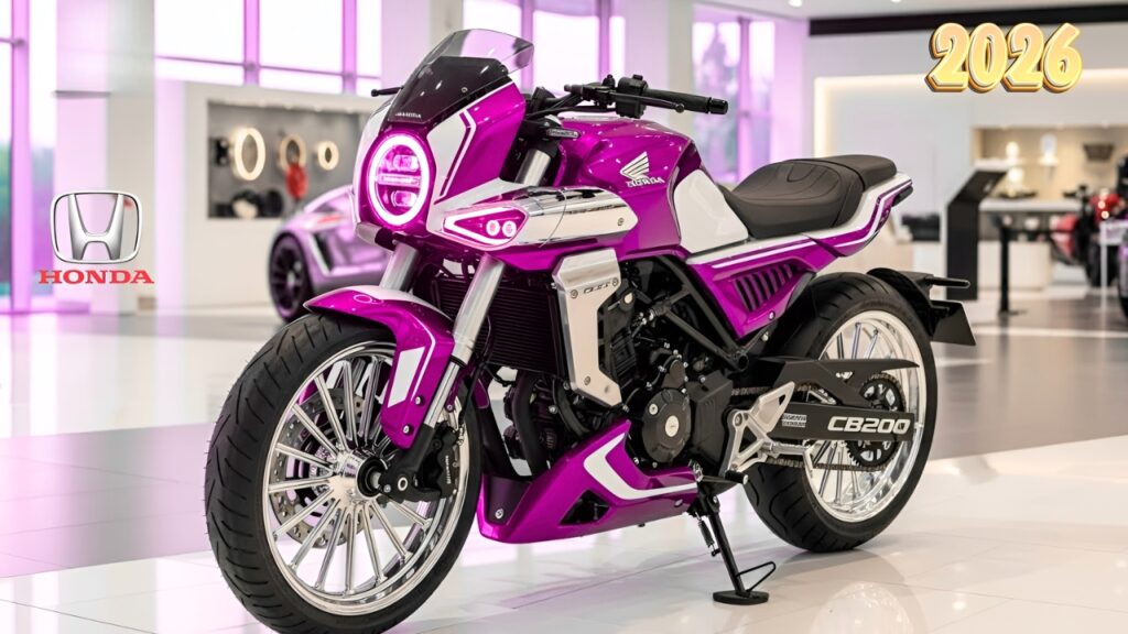 Honda CB200 2026: Finalmente Revelada, Moto Económica y Moderna