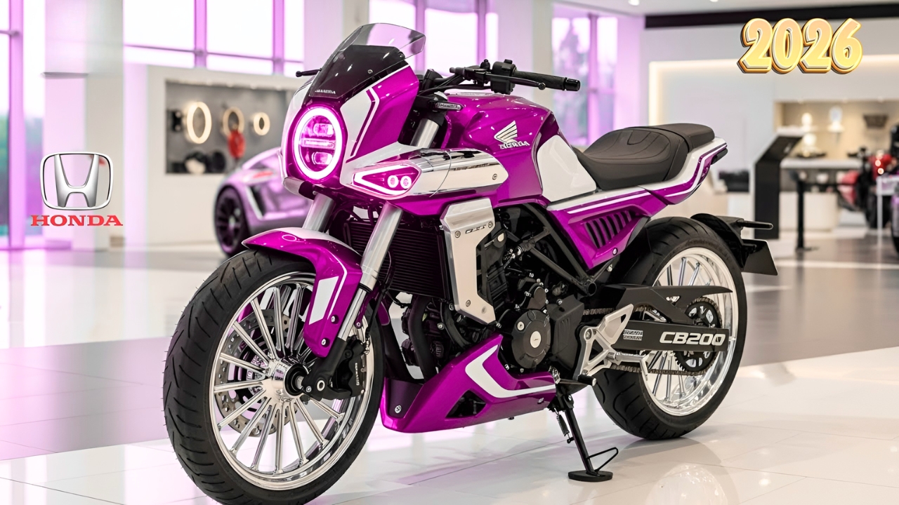 Honda CB200 2026: Finalmente Revelada, Moto Económica y Moderna