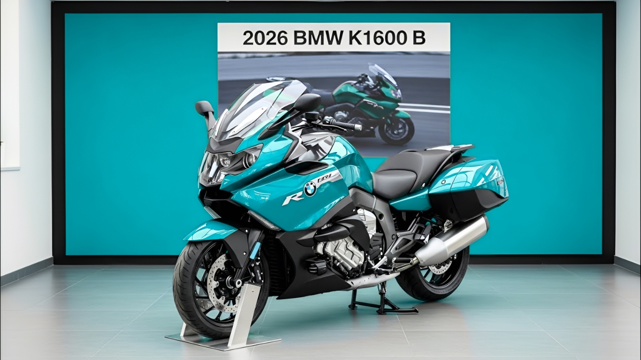 BMW K1600 B 2026: Moto Touring de Lujo con Potencia y Confort Superior