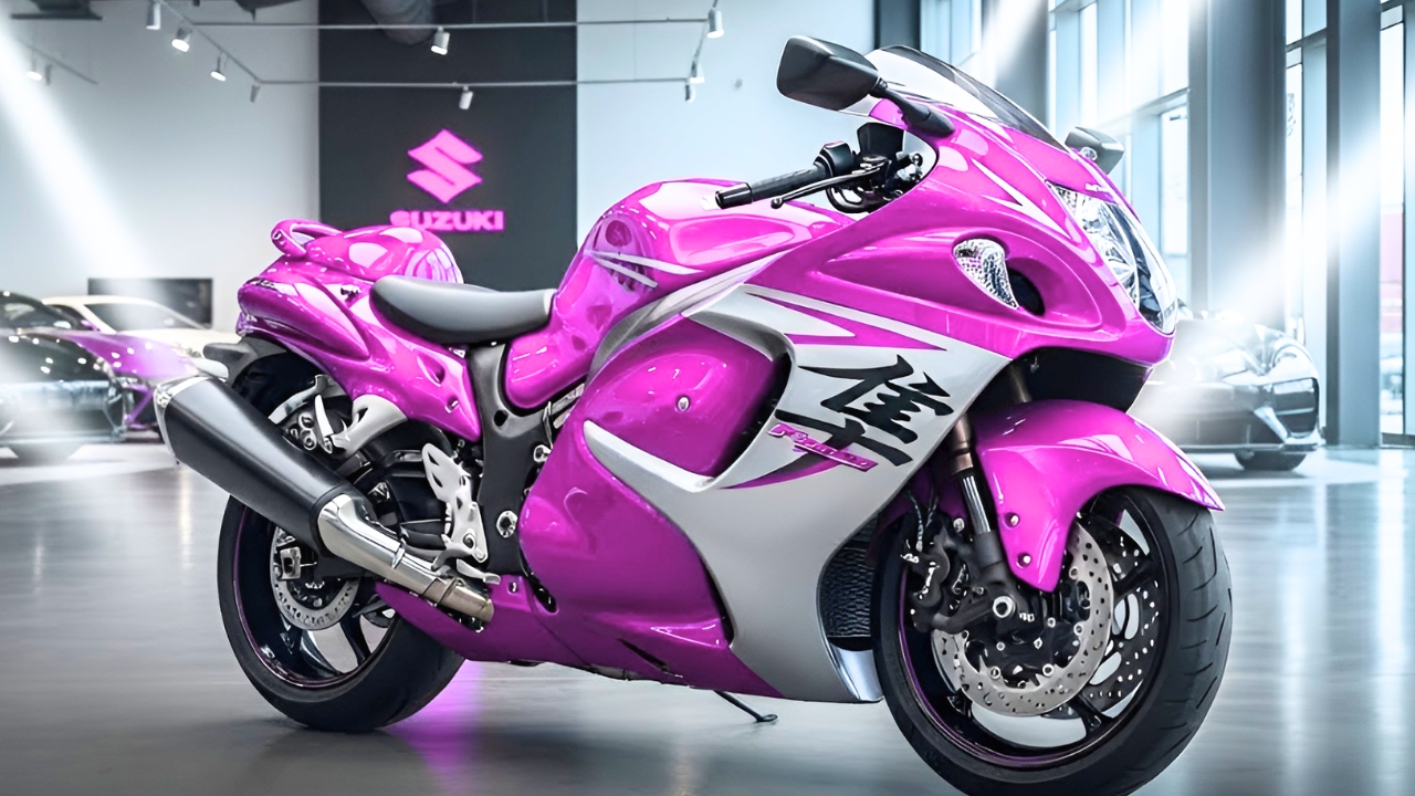 Suzuki Hayabusa GSX1300R: La motocicleta deportiva legendaria con velocidad extrema, diseño aerodinámico y potente motor para máximo rendimiento