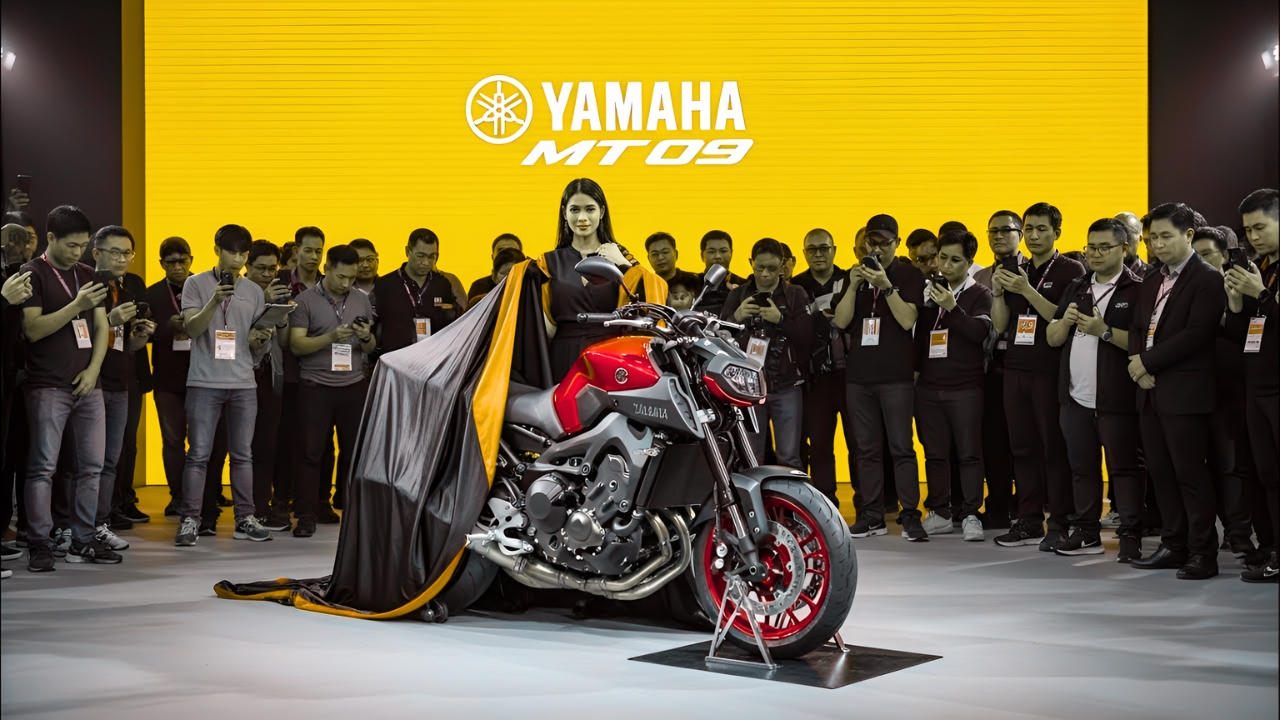 Nueva Yamaha MT-09: la naked deportiva se presenta con diseño agresivo y más potencia