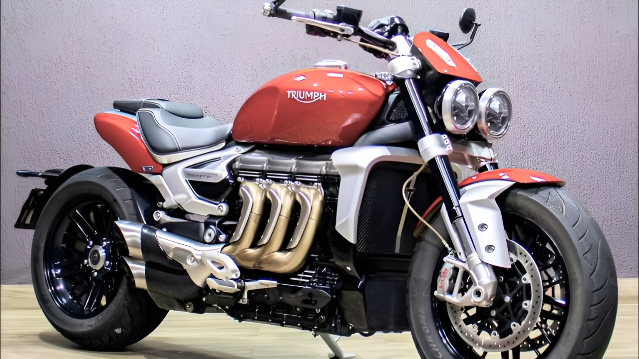 Nueva Triumph Rocket 3 R 2026: Moto Potente con Motor Gigante, Estilo Brutal y Rendimiento Imparable