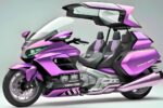 Moto Touring de Lujo Inspirada en Honda Gold Wing: Diseño Conceptual con Máxima Comodidad y Estilo Premium