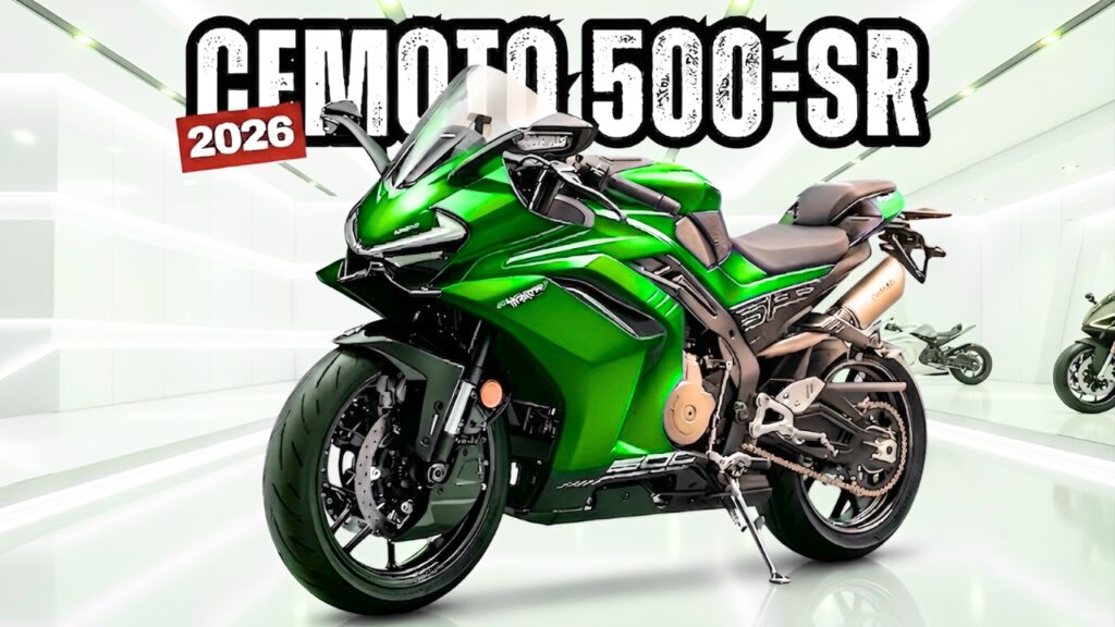 CFMoto 500SR 2026: Moto Deportiva Moderna con Diseño Aerodinámico y Rendimiento Potente en Carretera