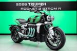Triumph Rocket 3 Storm R: Cruiser de Alto Rendimiento con Motor Gigante y Diseño Musculoso Impactante